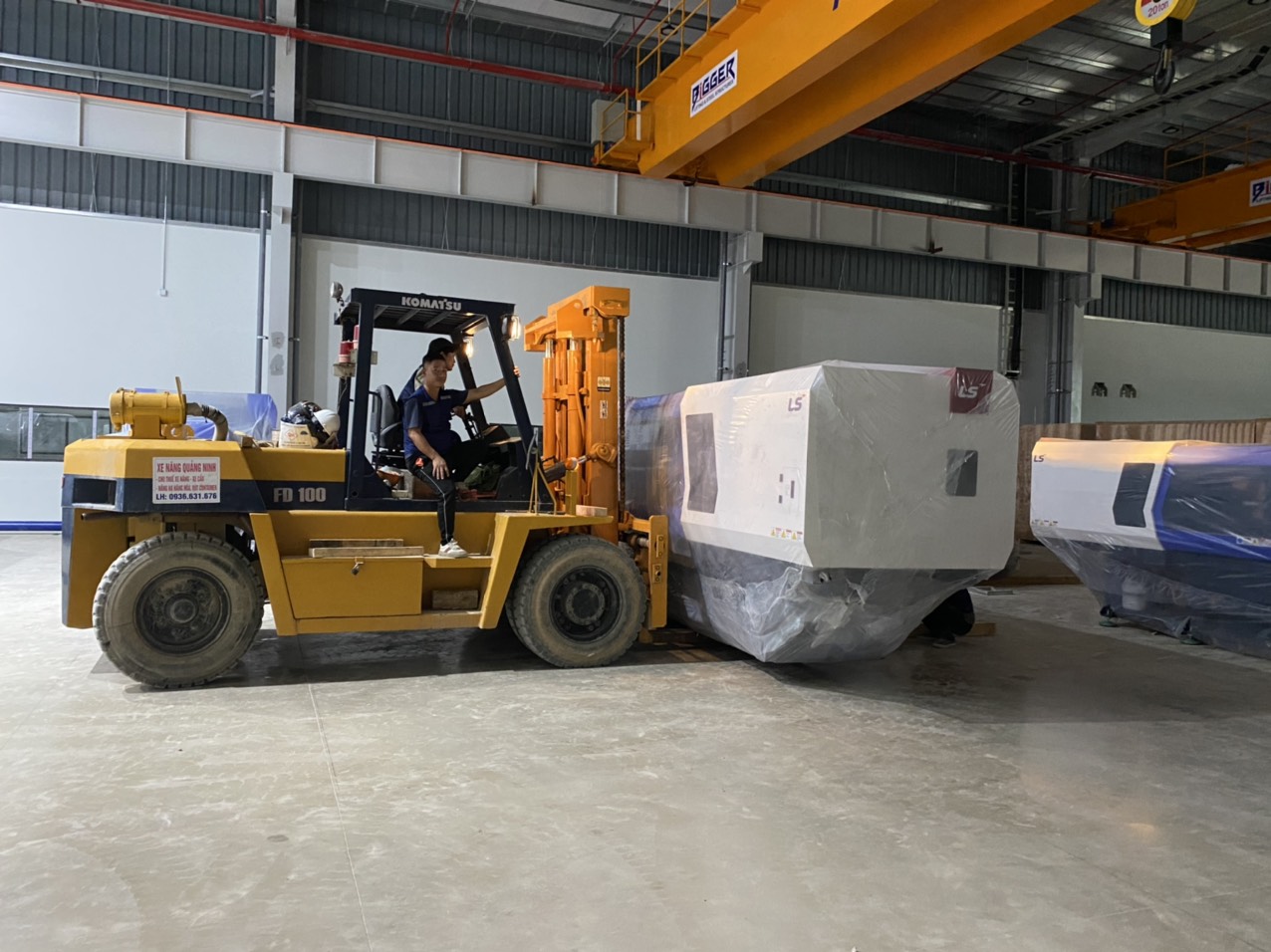 Dịch vụ xe nâng lớn nhất tại Quảng Ninh