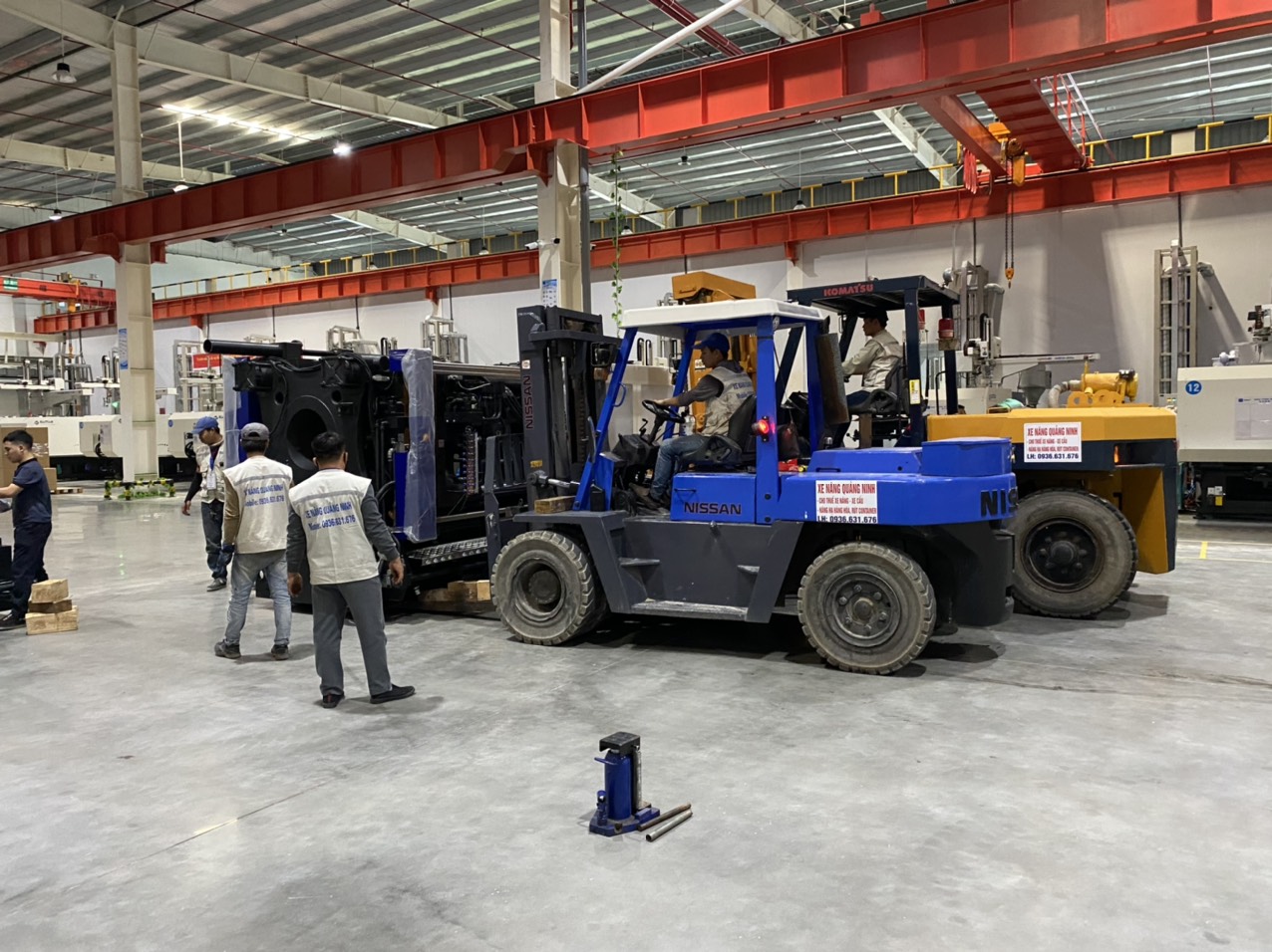 Cho thuê xe nâng giá rẻ tại Quảng Ninh