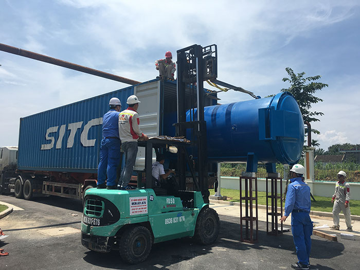 Dịch vụ cho thuê xe nâng hàng giá rẻ tại Quảng Ninh