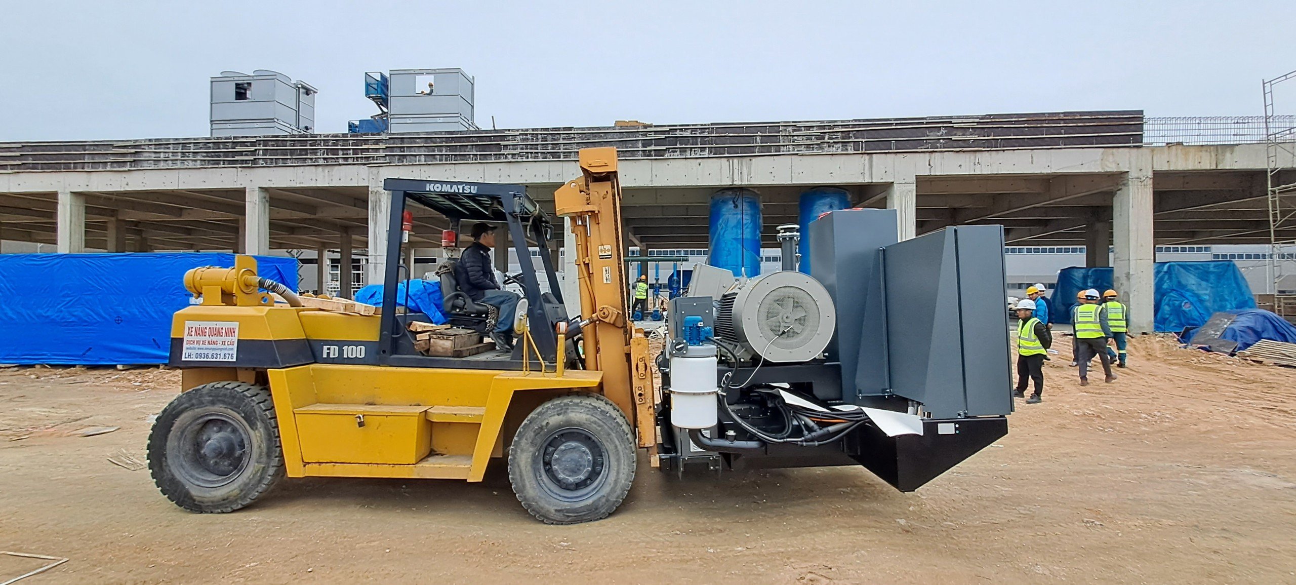 Xe nâng Quảng Ninh - Công ty TNHH đầu tư và phát triển Đức Trung dịch vụ uy tín, trách nhiệm
